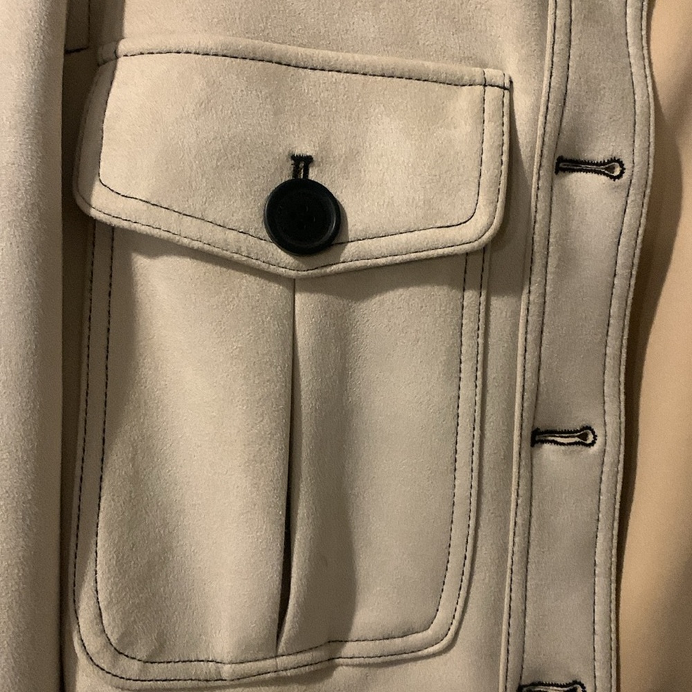 TT: Marc Jacobs New York Women's Cream/ Tan Jacket - Picture 6 of 13